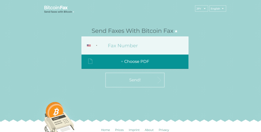 Bitcoin FAX